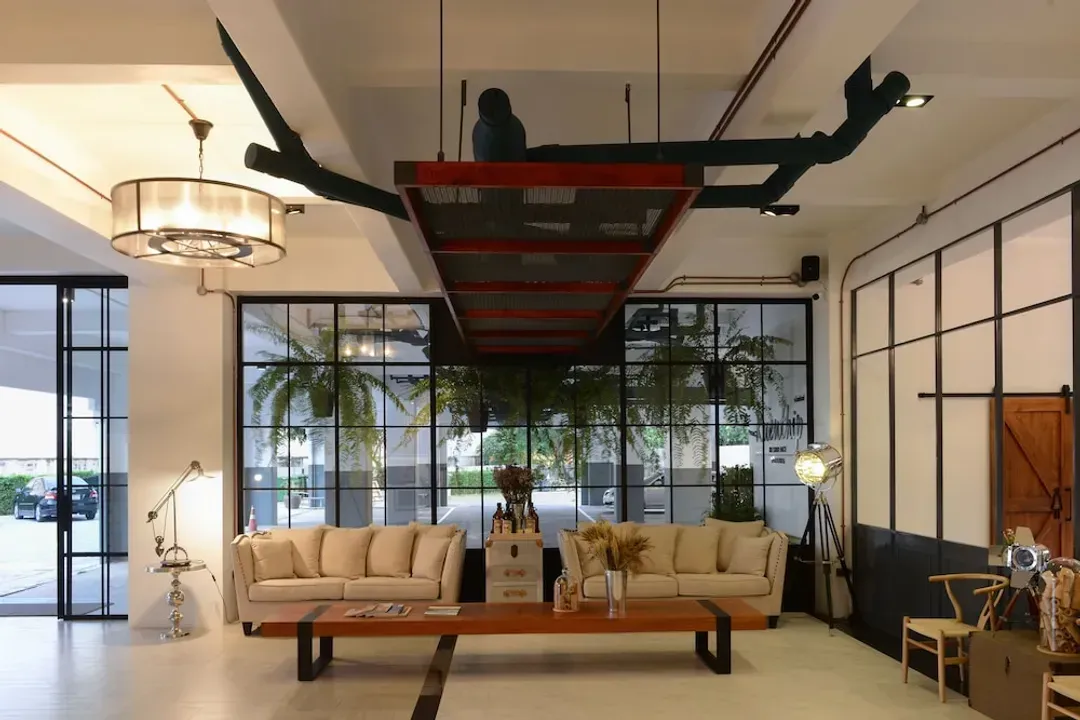Lobby sitting area