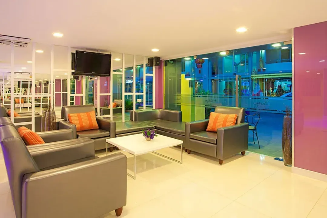 Lobby sitting area