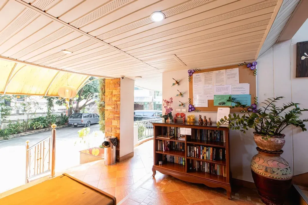 Lobby sitting area