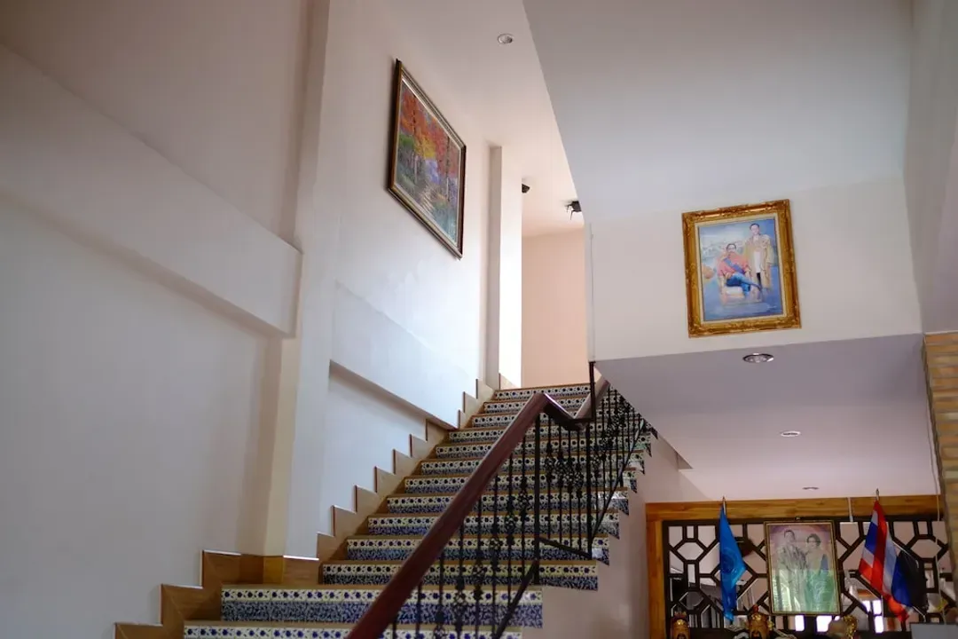 Interior entrance