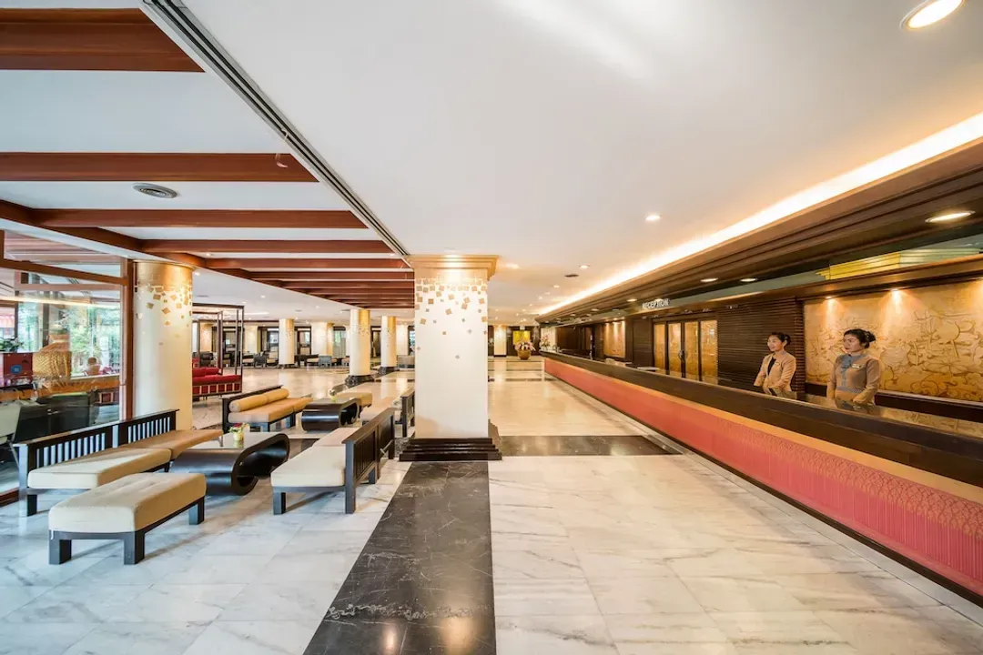 Lobby sitting area