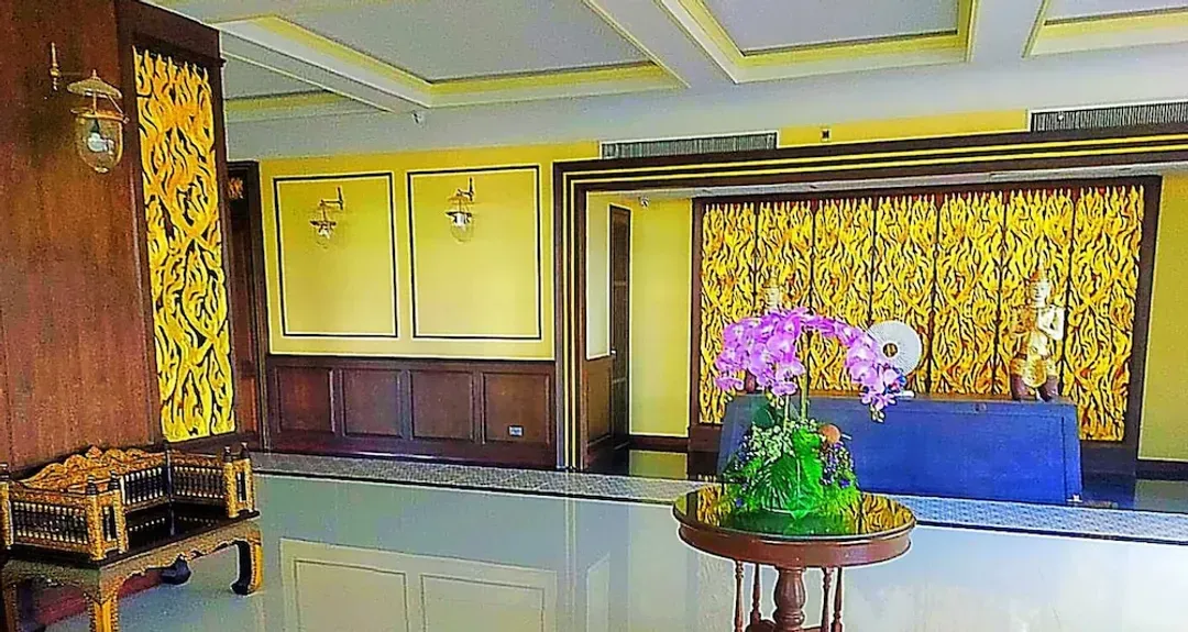 Interior entrance