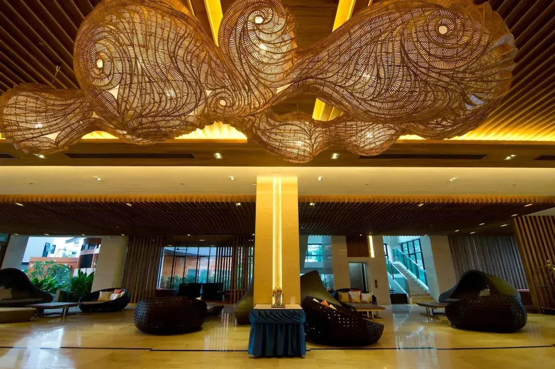 Lobby sitting area