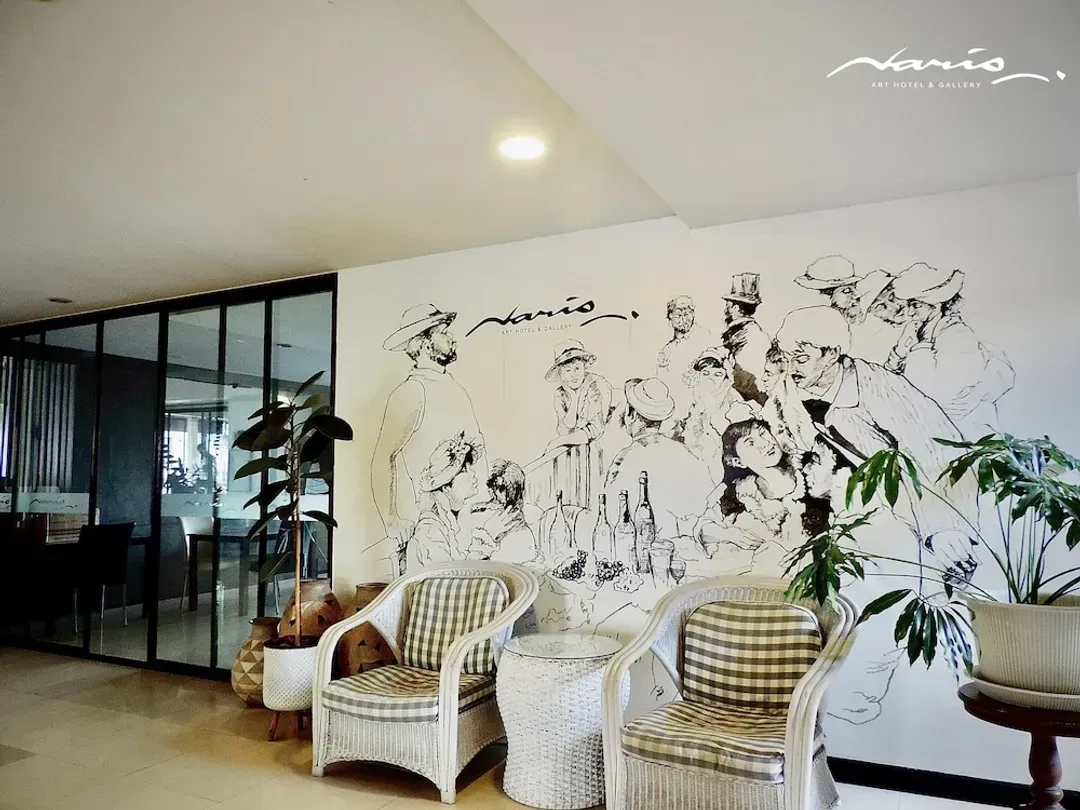 Lobby sitting area
