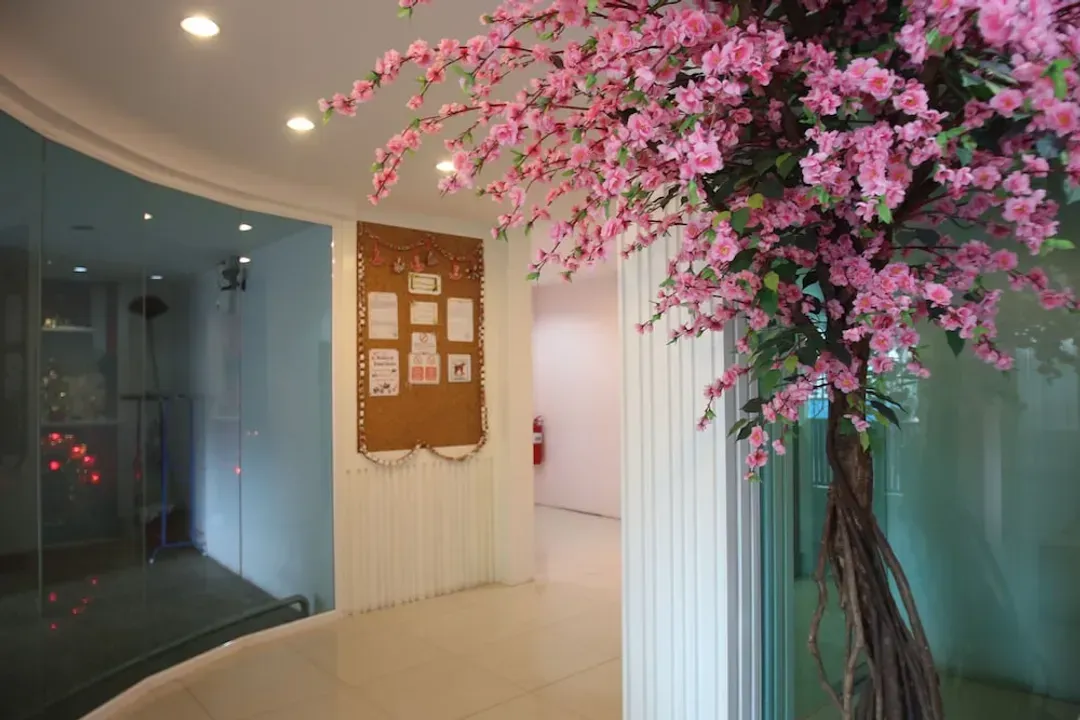Interior entrance