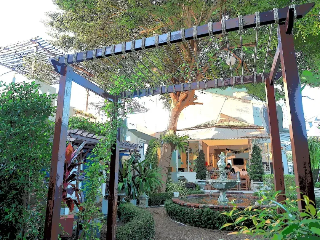 Interior entrance