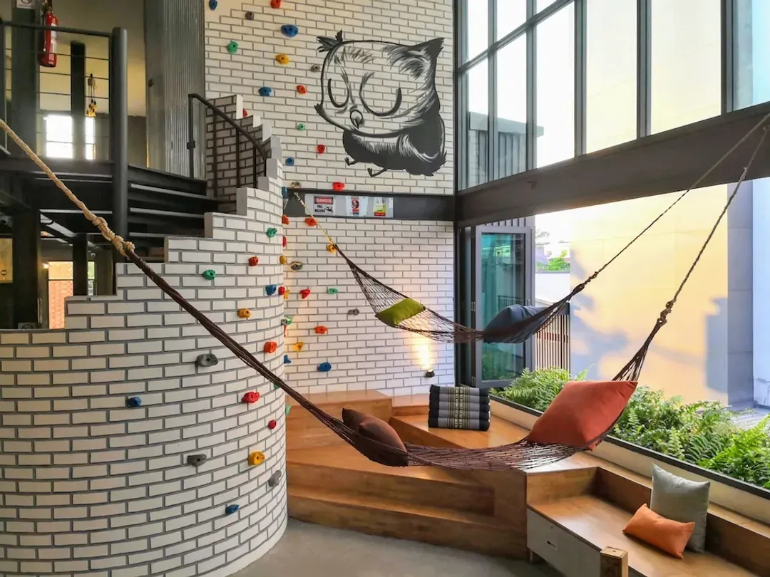 Lobby sitting area