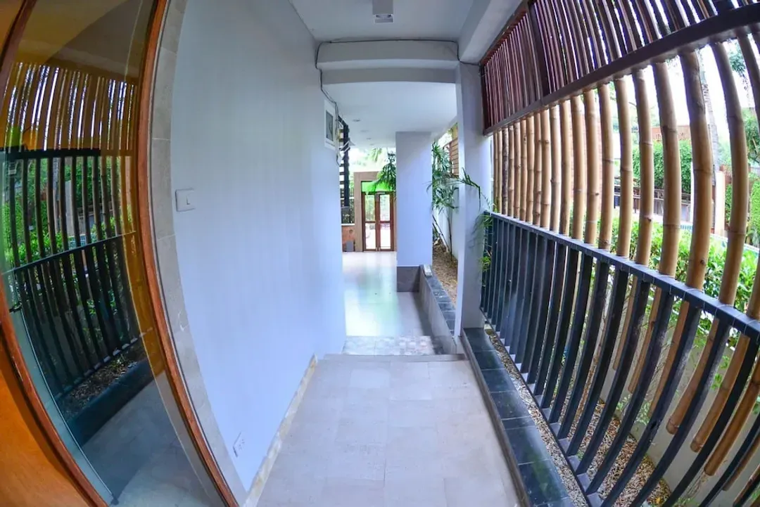 Interior entrance