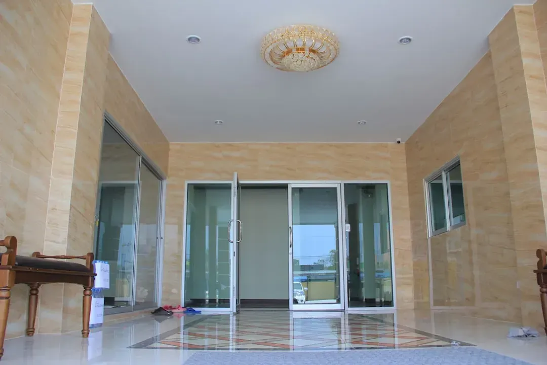 Interior entrance