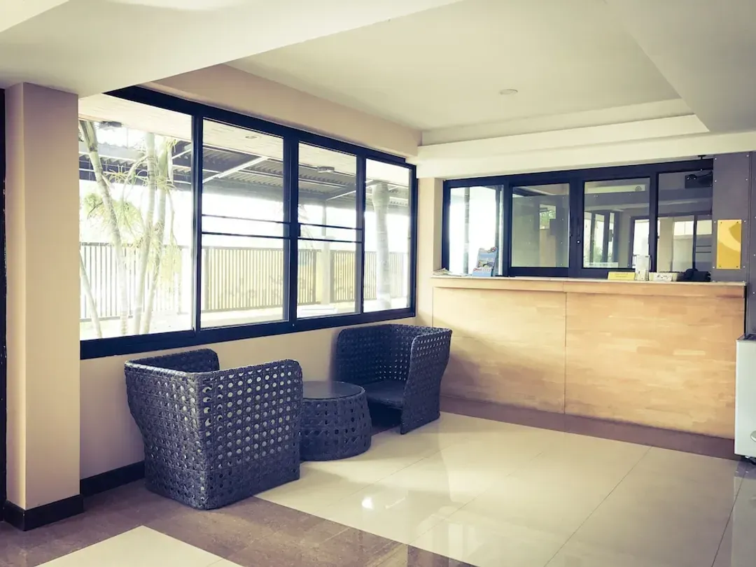 Lobby sitting area