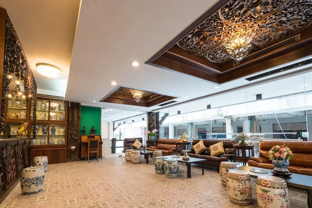 Lobby sitting area
