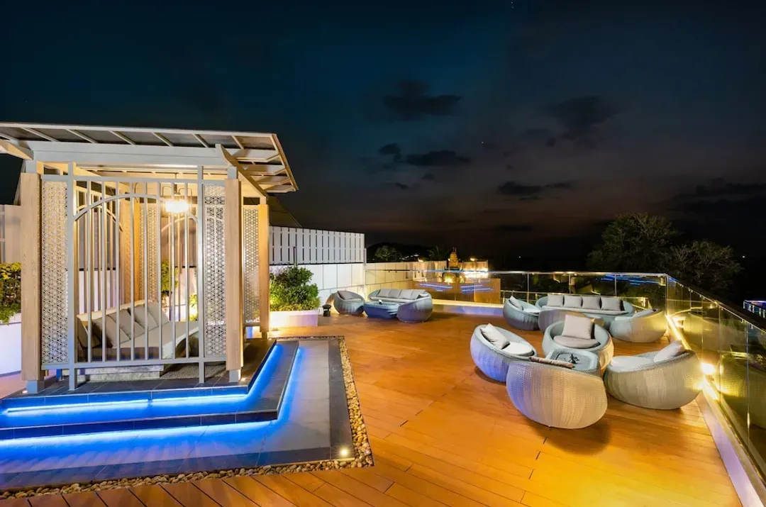 Rooftop terrace