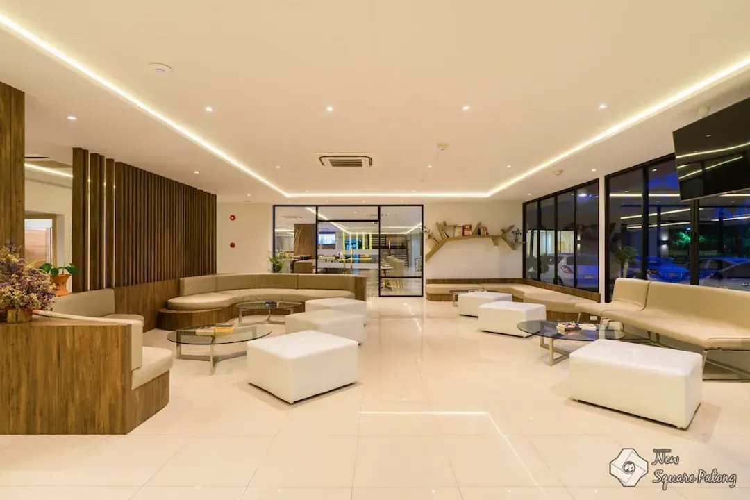 Lobby sitting area