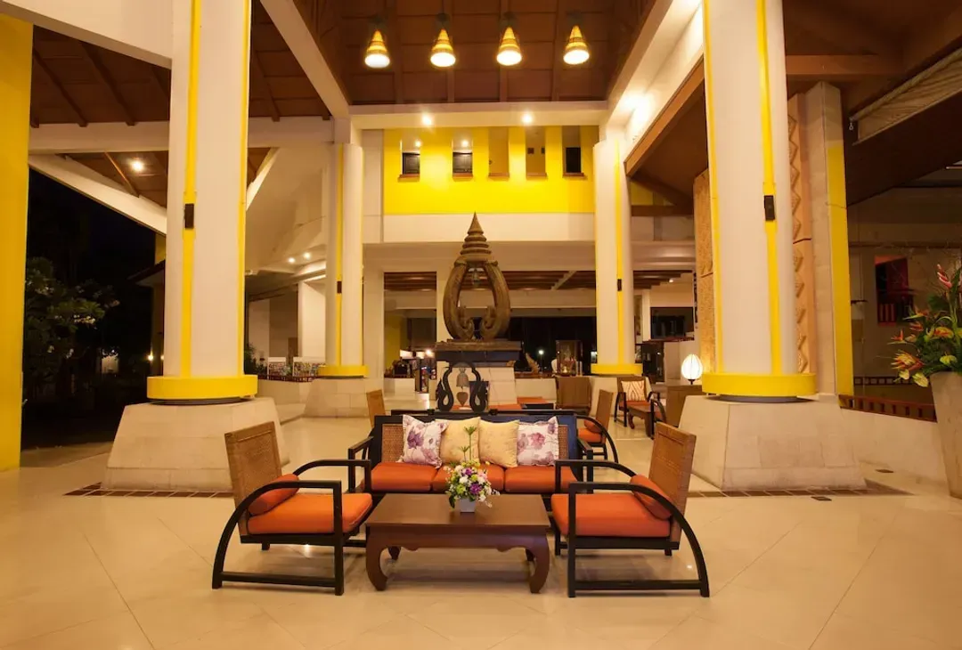 Lobby sitting area
