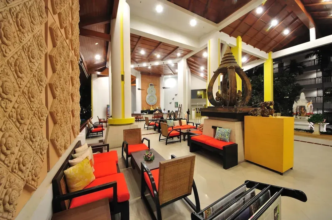 Lobby sitting area