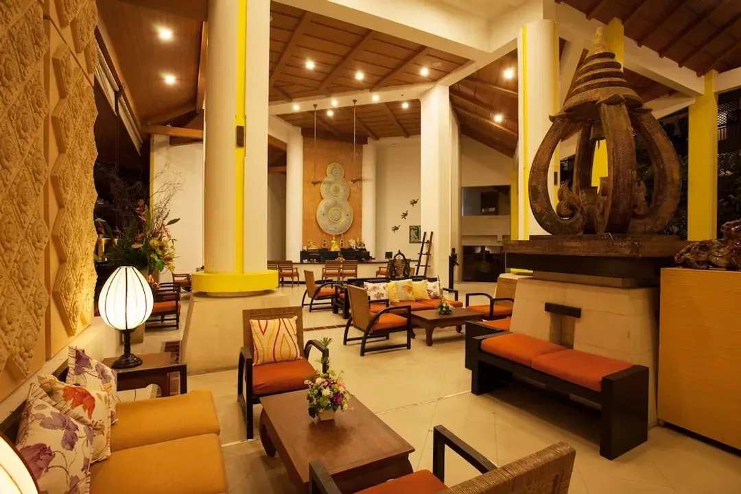 Lobby sitting area