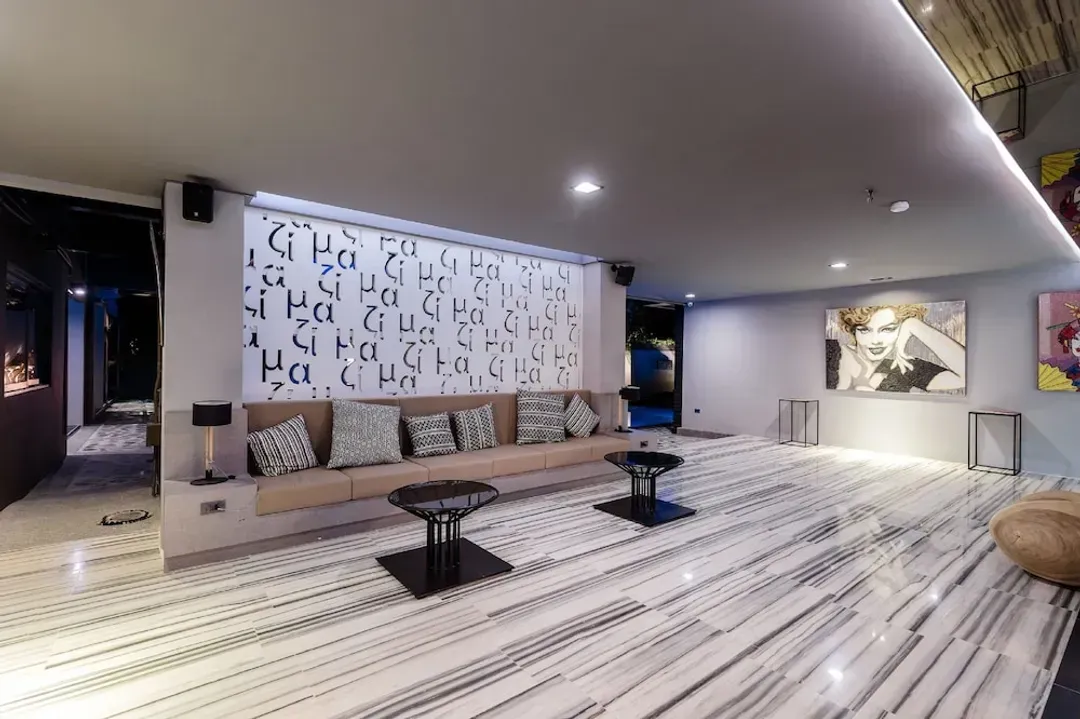 Lobby sitting area