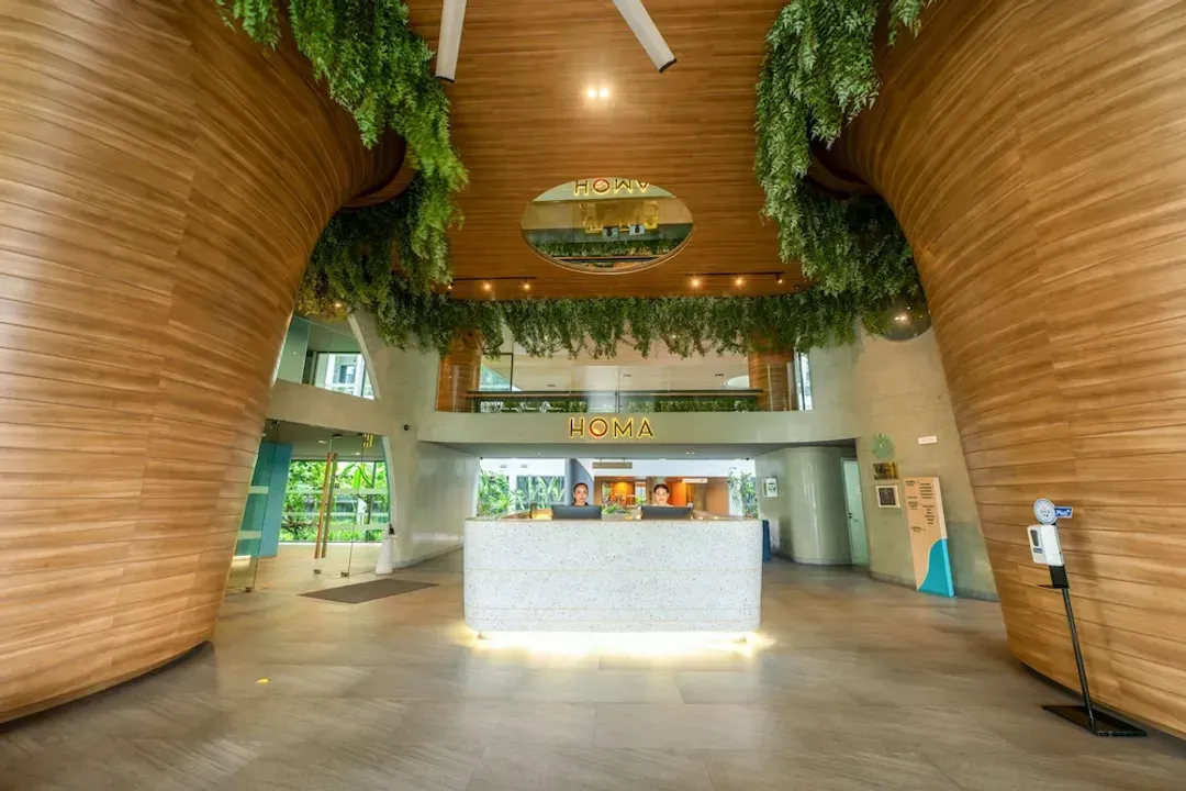 Lobby sitting area