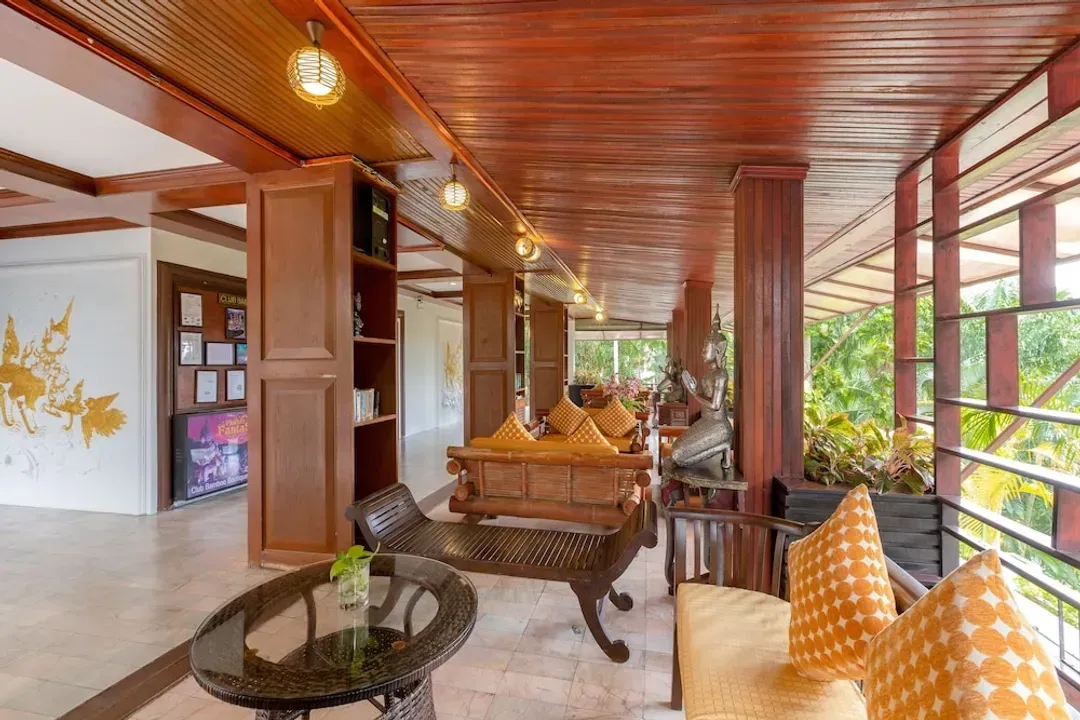 Lobby sitting area