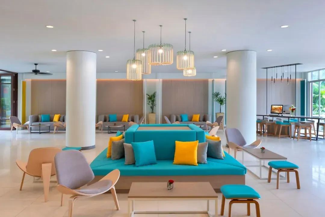 Lobby sitting area