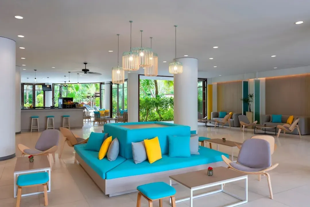 Lobby sitting area