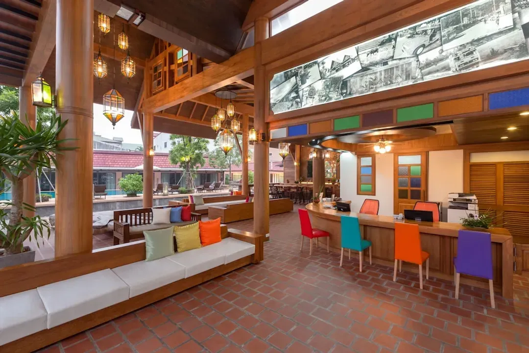 Lobby sitting area