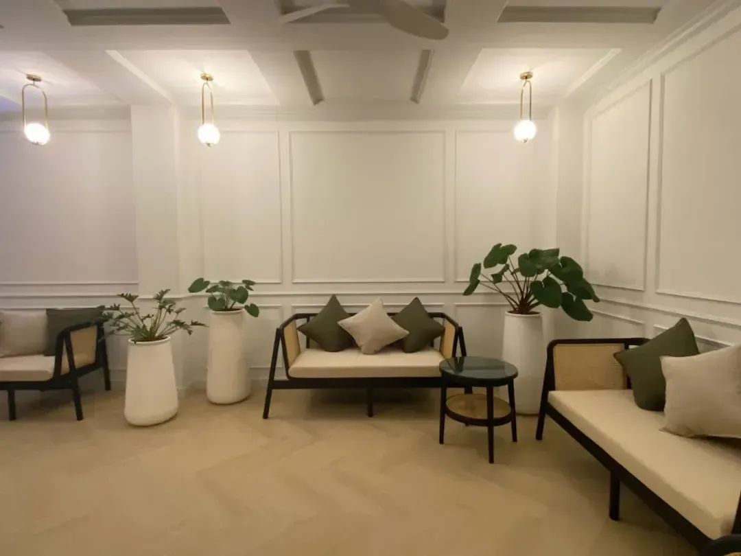 Lobby sitting area
