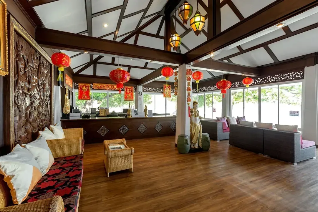 Lobby sitting area
