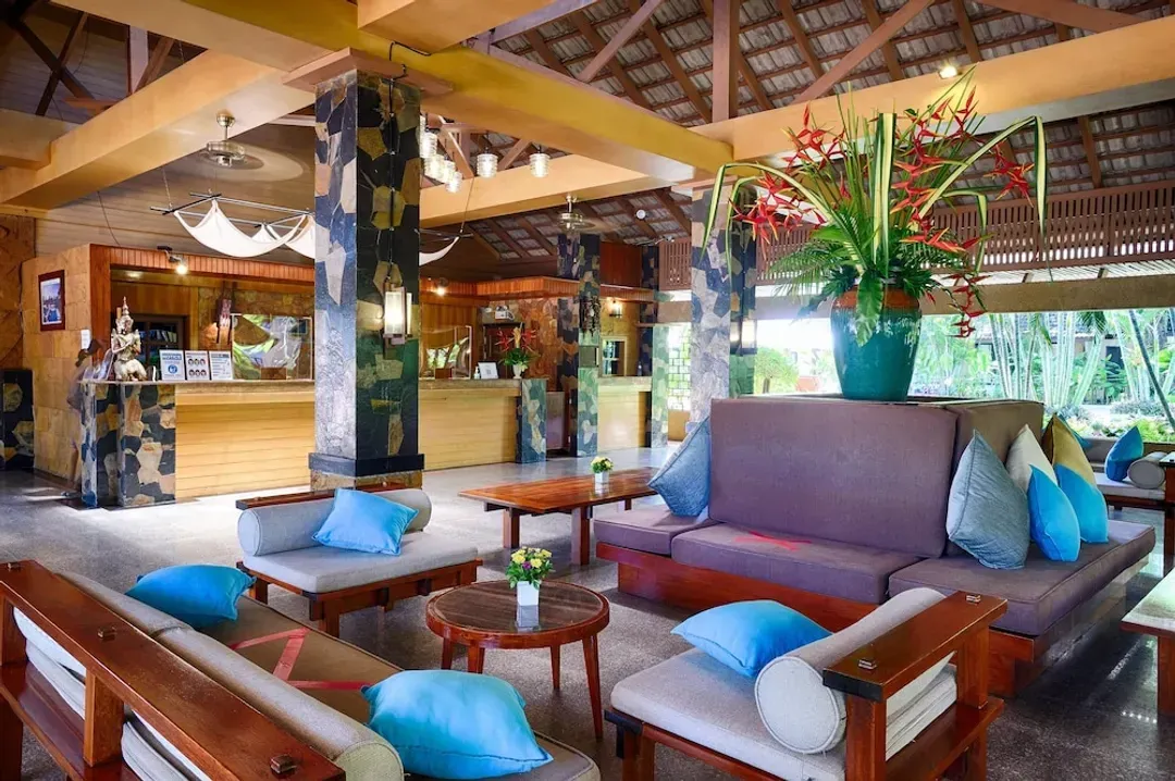 Lobby sitting area