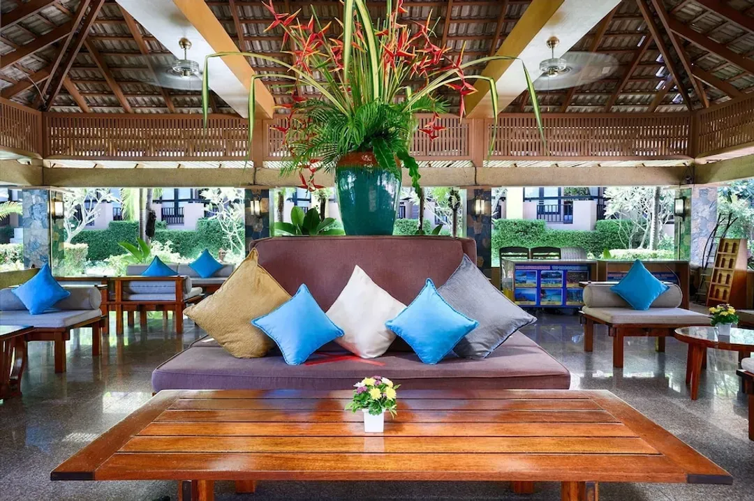 Lobby sitting area