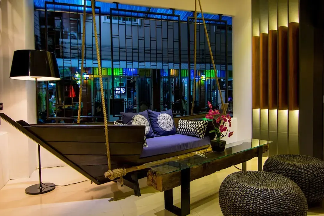 Lobby sitting area