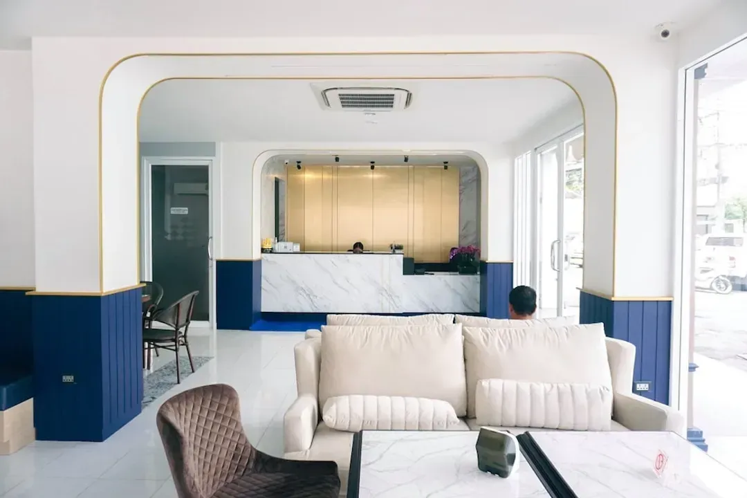 Lobby sitting area