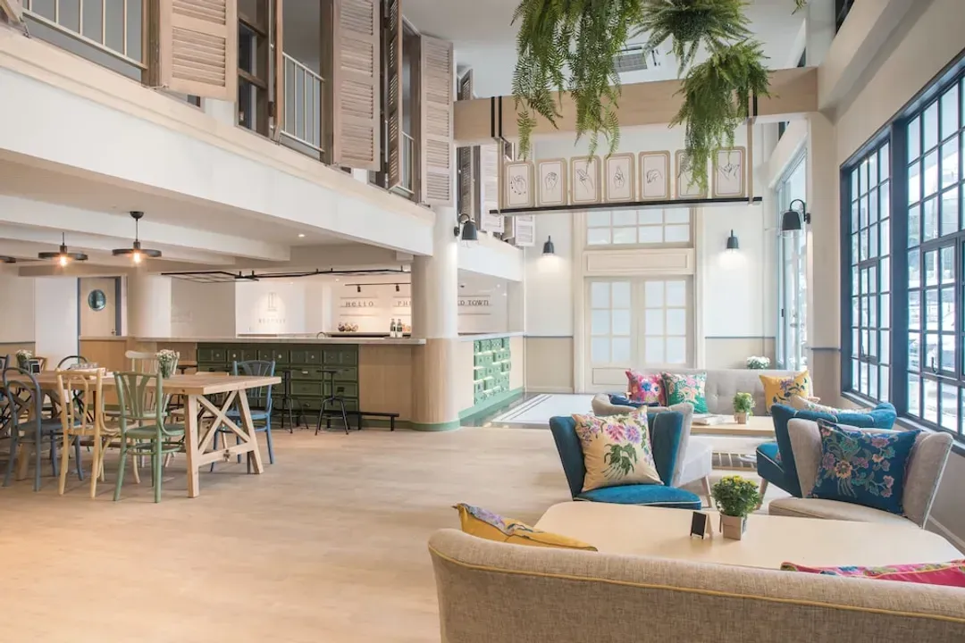Lobby sitting area