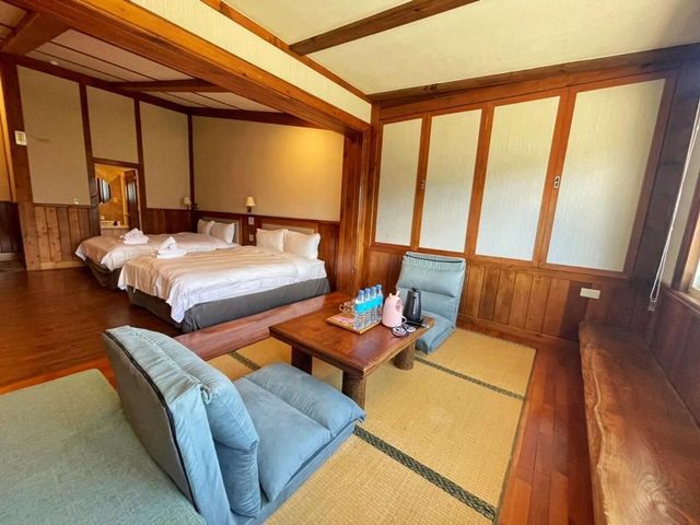 見晴花園渡假山莊|清境最美星空帳、一泊三食、近清境農場-景觀親子四人房 晴樂館-4