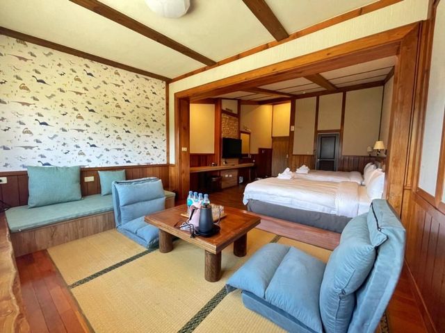 見晴花園渡假山莊|清境最美星空帳、一泊三食、近清境農場-景觀親子四人房 晴樂館-5