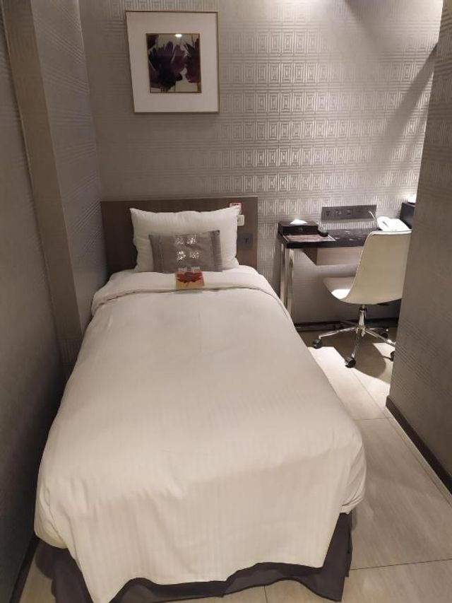 甄美精品旅店-簡約單人房-1
