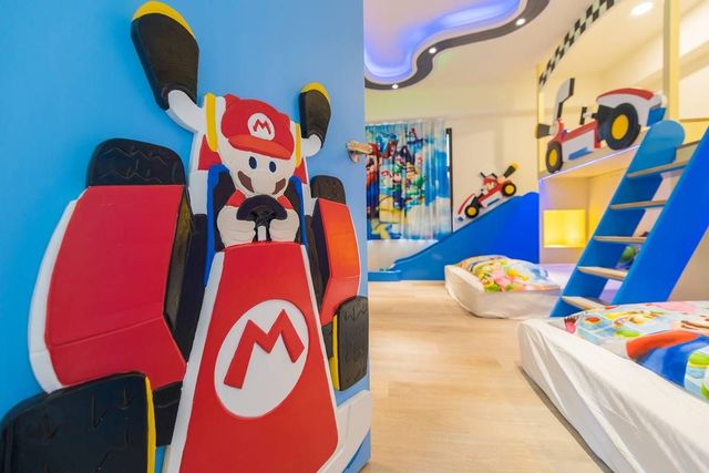 Children's Fun Family Homestay-Mario Quad Room-2