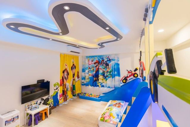 Children's Fun Family Homestay-Mario Quad Room-4