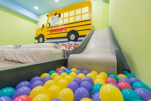 Children's Fun Family Homestay-Snoopy Quad Room-4