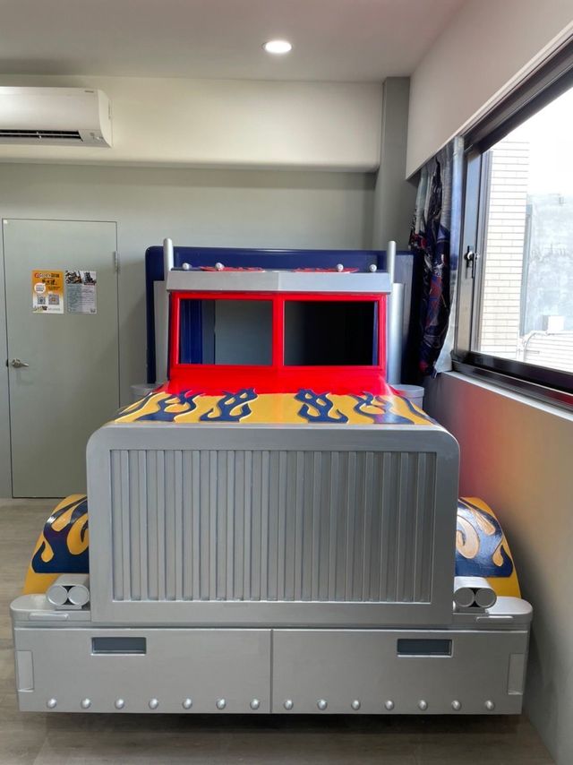 Children's Fun Family Homestay-Transformers Triple room-7