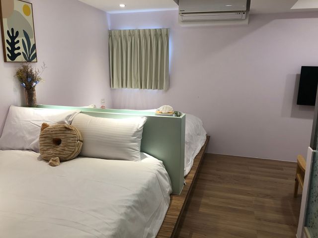小窩旅店(羅東夜巿店)｜羅東夜市步行3分鐘-經濟四人房【不挑房】-1
