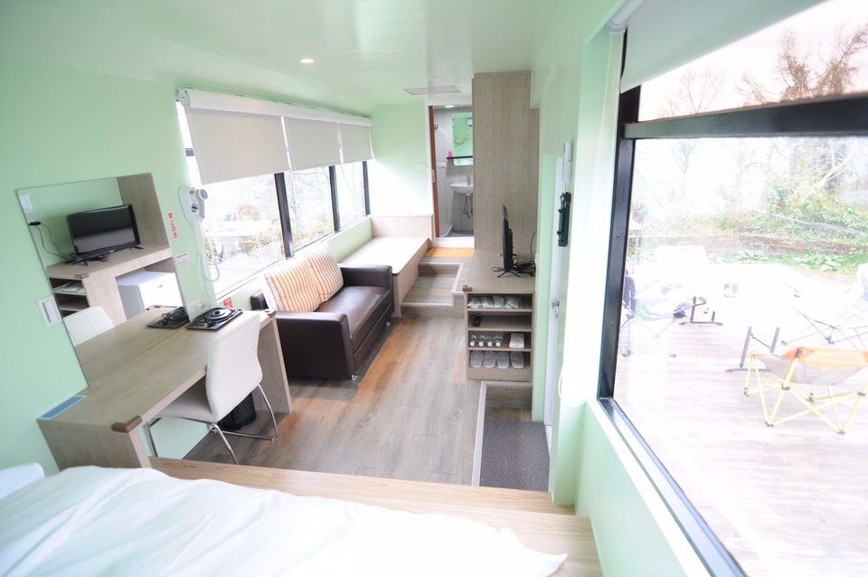 卡爾小鎮|獨家8折起!清境星空露營車、星空夢幻帳-【露營車】星空體驗車-2