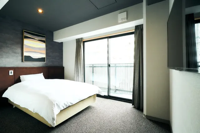Rakuten STAY Kyoto Station-2-[For 1 person] Barrier-free ● Semi-double room-1