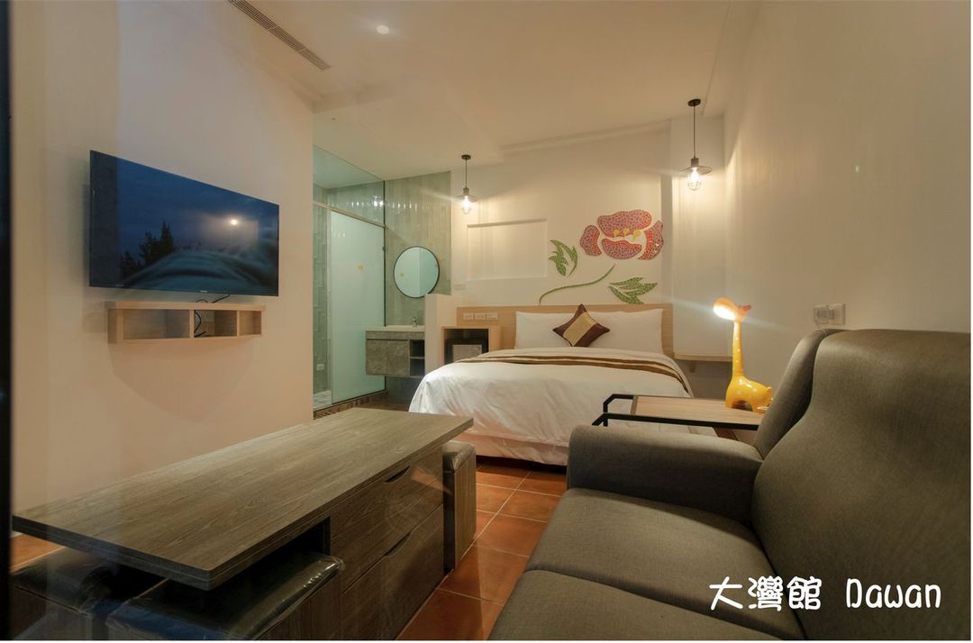 垦丁旅店-大湾馆 l 近垦丁大街、绝美海景