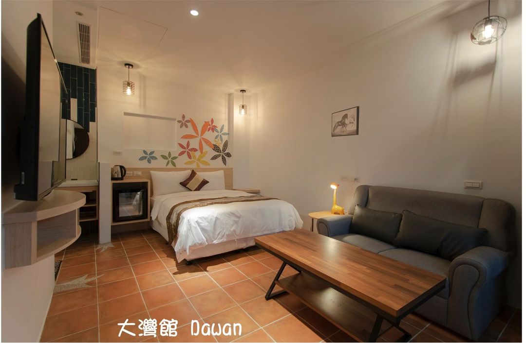 垦丁旅店-大湾馆 l 近垦丁大街、绝美海景