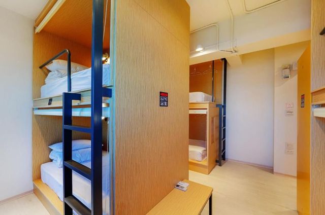 ポップイン｜台南安平港/安平老街に近い、オプションのスイート/ドミトリーの部屋タイプ-1 bed in a 6-bed mixed dormitory room-4