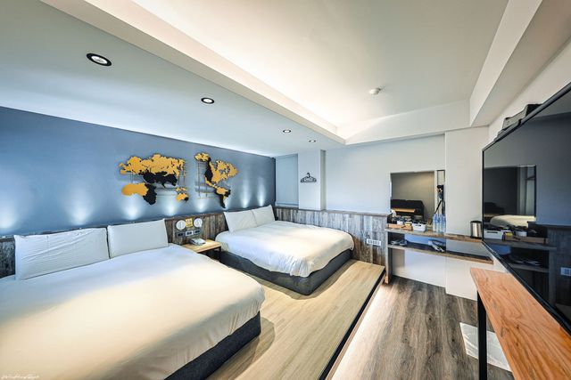 亞馨文旅 YesHome Hotel-豪華四人房-3