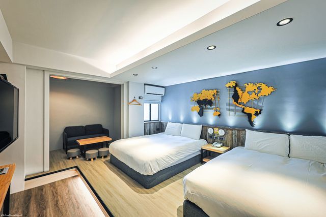 亞馨文旅 YesHome Hotel-豪華四人房-1