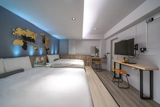 亞馨文旅 YesHome Hotel-豪華四人房-15