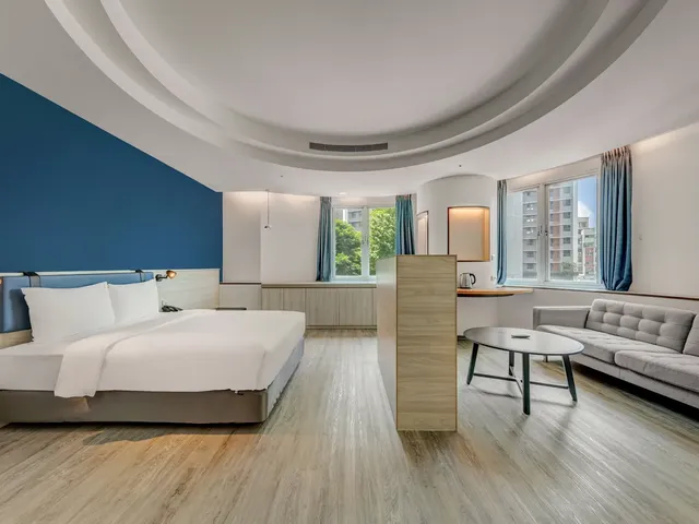 雀客藏居台北南港｜近環球購物中心＆CITYLINK、全新裝潢-雋永藏居雙人套房-1